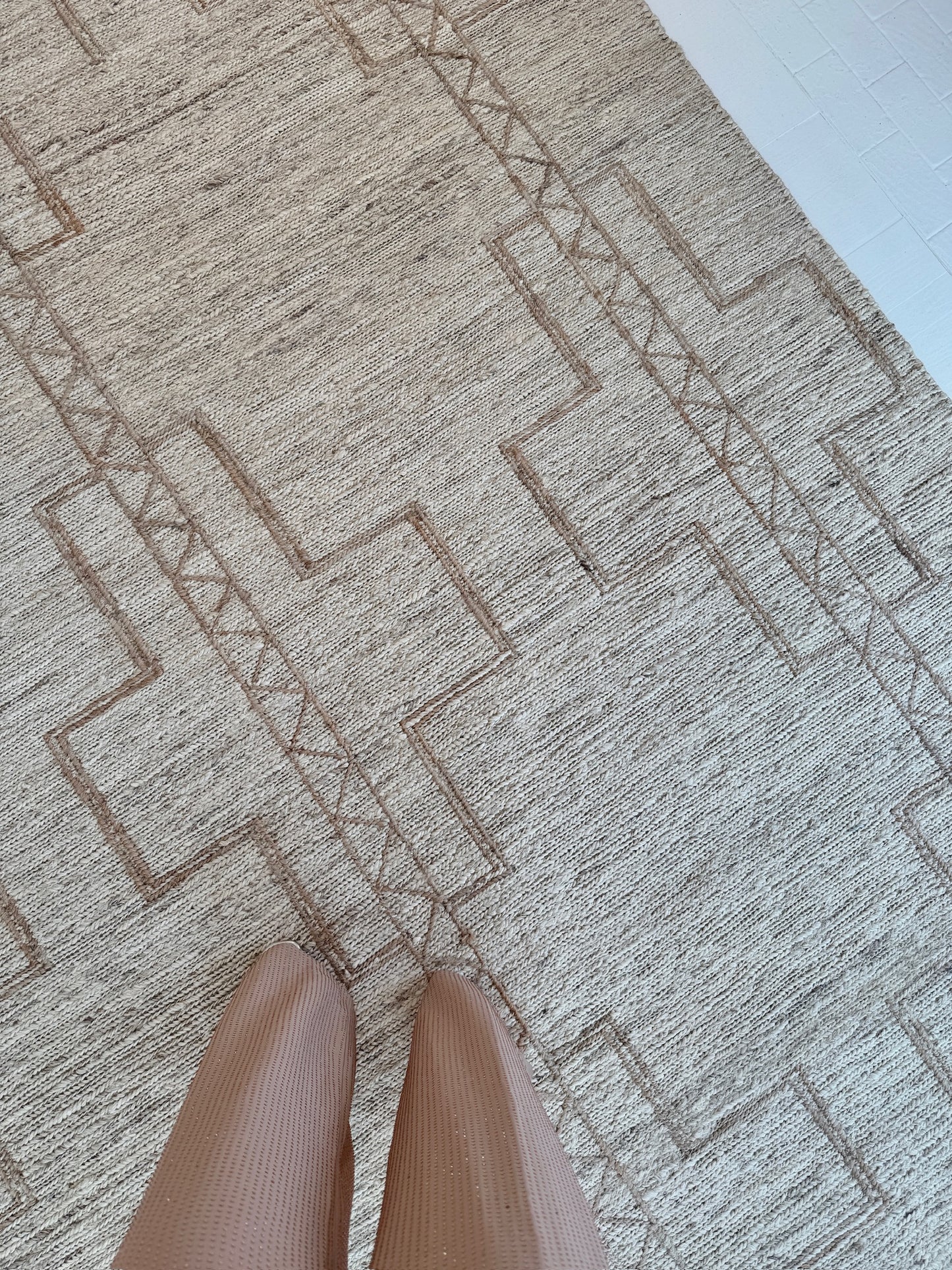 Tess Hand knotted Hemp & Jute Rug