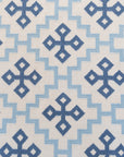Denim Cross Flatweave Dhurrie Rug