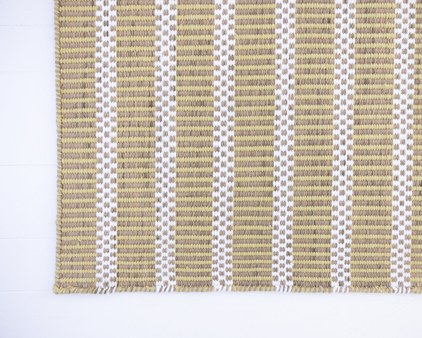 Martini Olive Jute & Wool Combo Rug