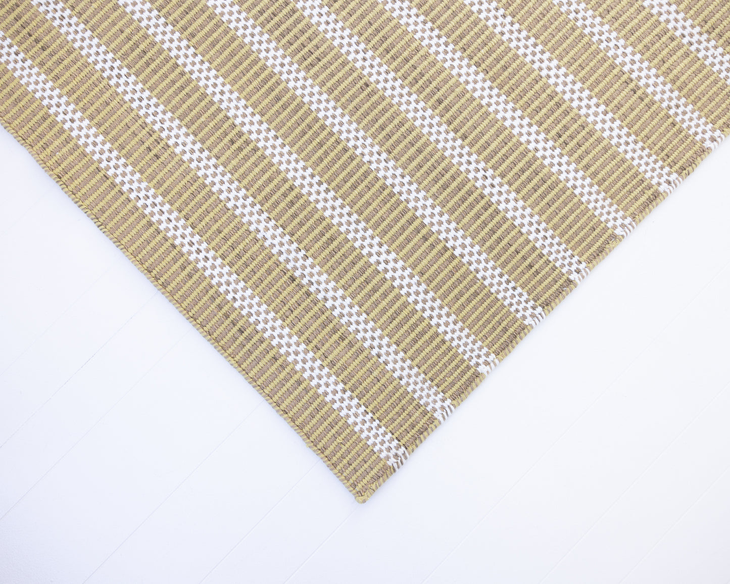 Martini Olive Jute & Wool Combo Rug