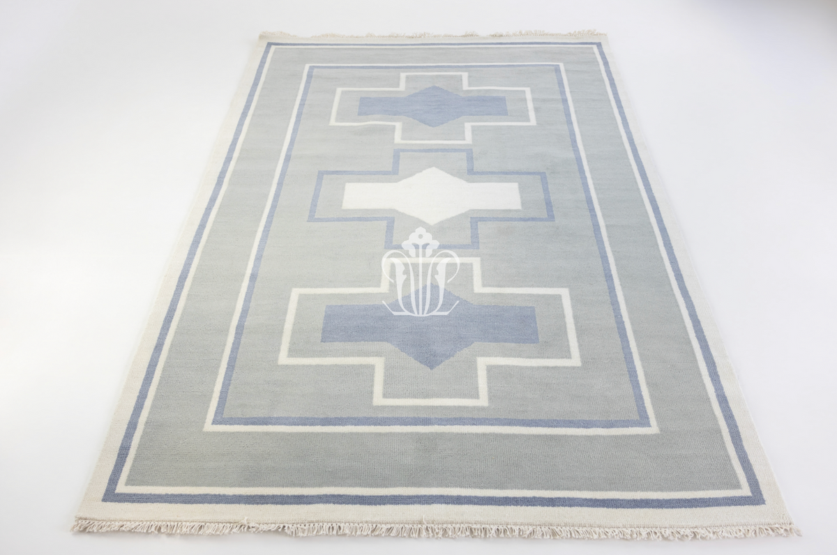 Loretta in Grey Modern Oushak Rug (ready to ship)