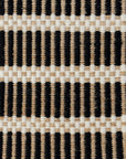 Black Jute & Wool Combo Rug