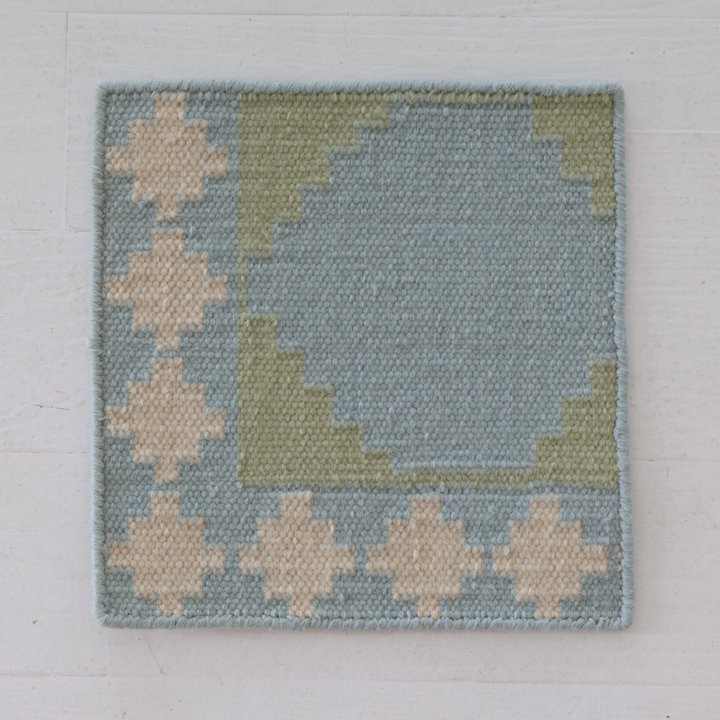 Geometric Flatweave Rug Sample