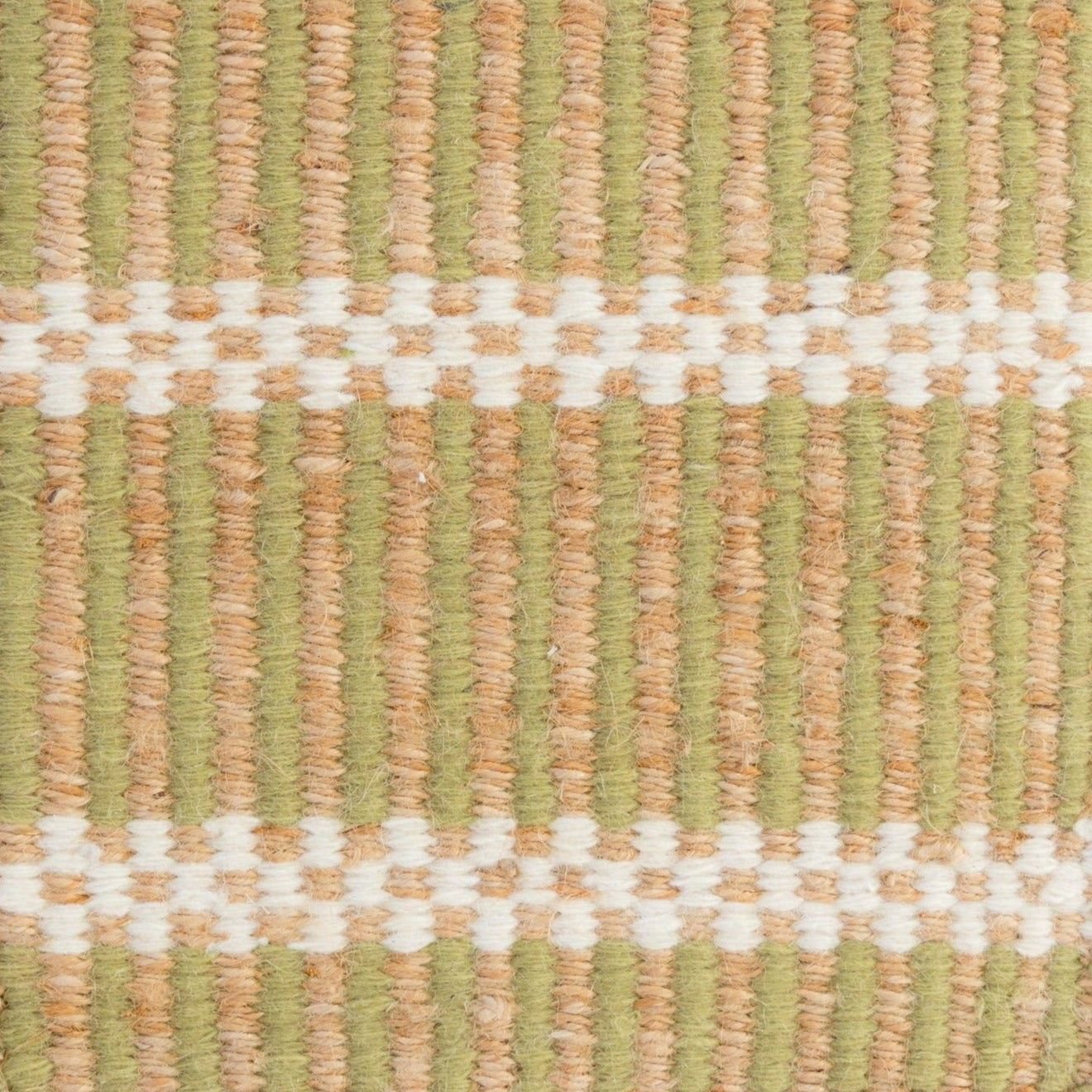 Martini Olive Jute & Wool Combo Rug