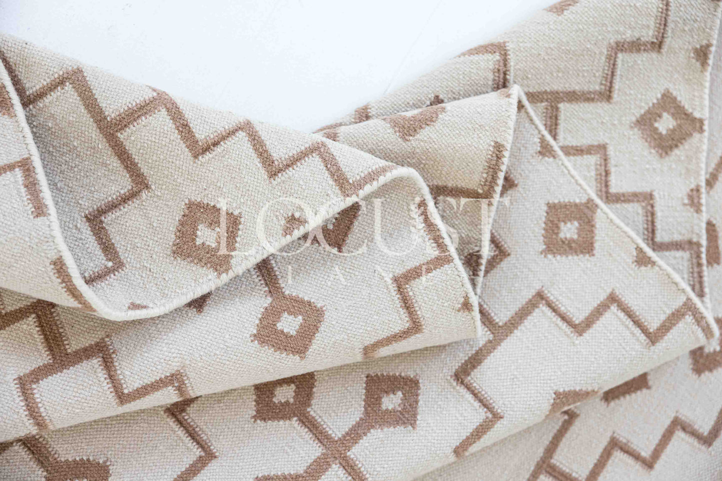 Orchid Flatweave Dhurrie Rug (ready to ship)
