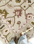 Olive Modern Oushak Rug