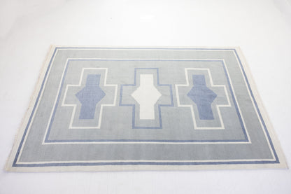 Loretta in Grey Modern Oushak Rug