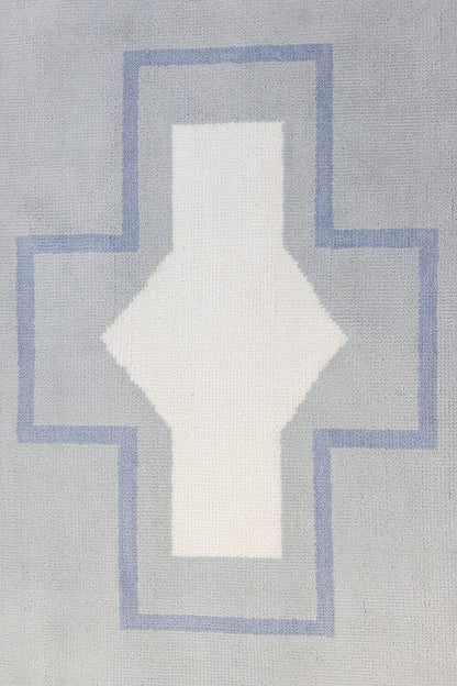 Loretta in Grey Modern Oushak Rug
