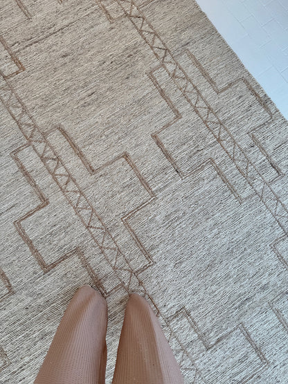 Tess Hand knotted Hemp & Jute Rug