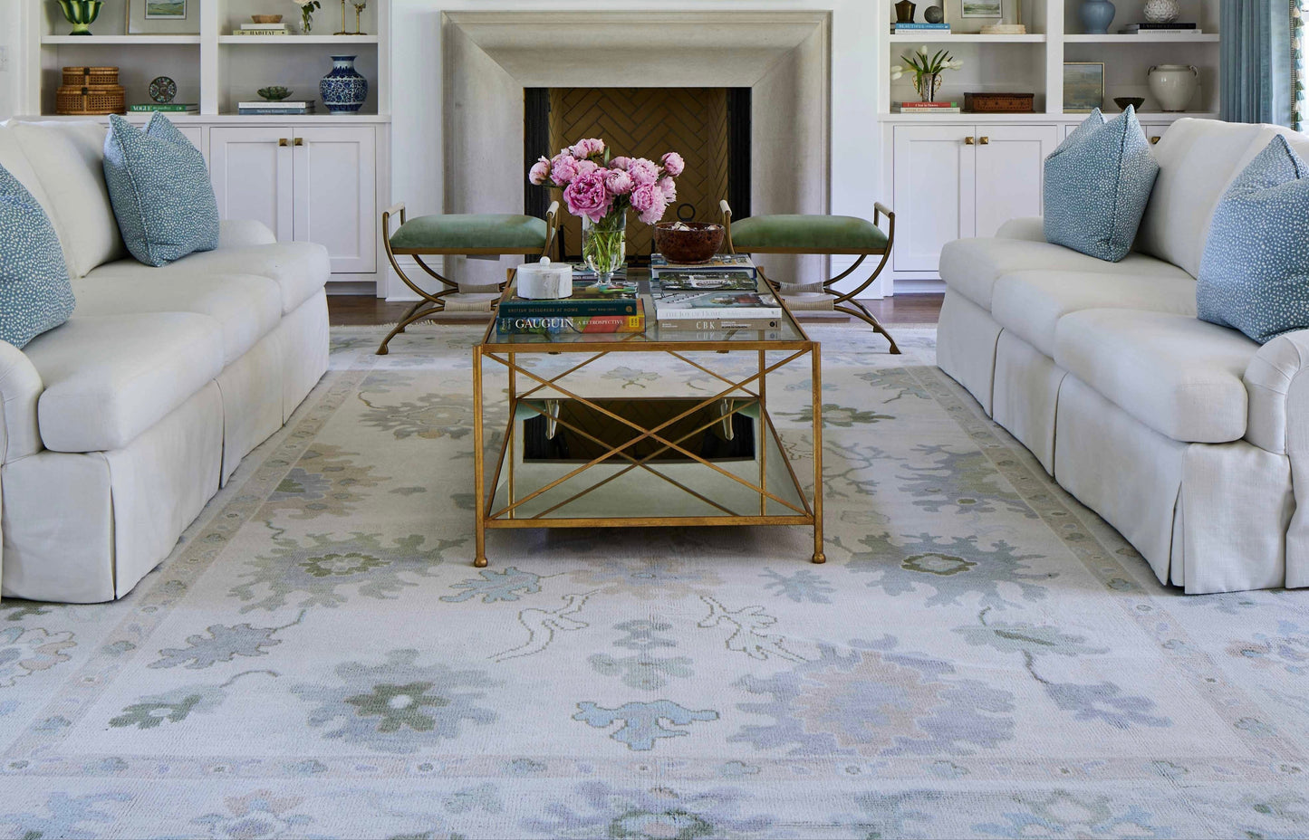 Opal Modern Oushak Rug (ready to ship)
