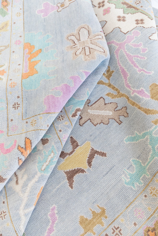 Iris Modern Oushak Rug (ready to ship)