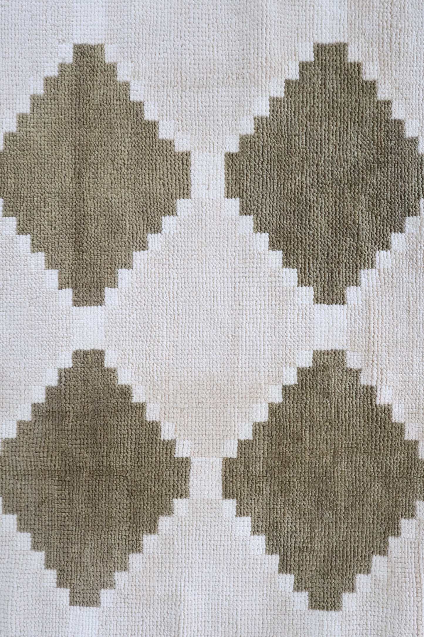 Sadie in Moss Modern Oushak Rug (ready to ship)
