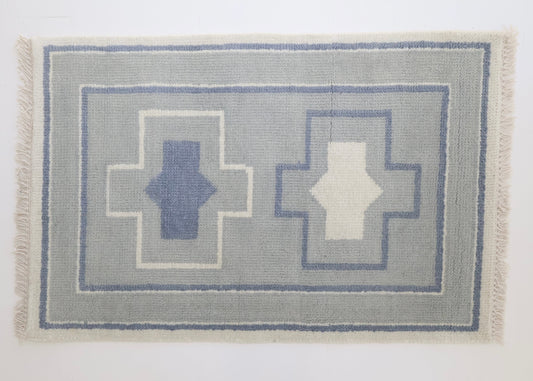 Loretta in Grey Mini Rug