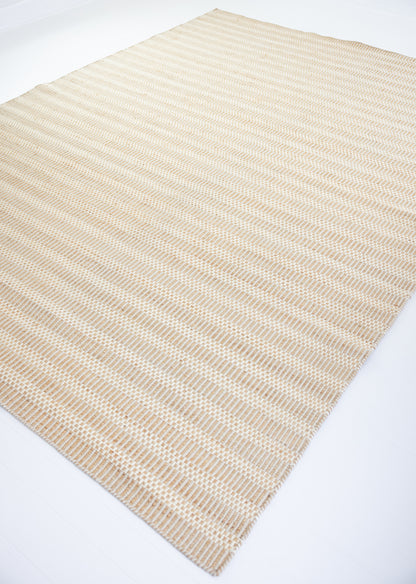 Violet Pearl Jute & Wool Combo Rug