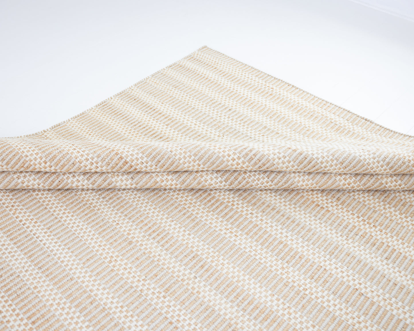Violet Pearl Jute & Wool Combo Rug
