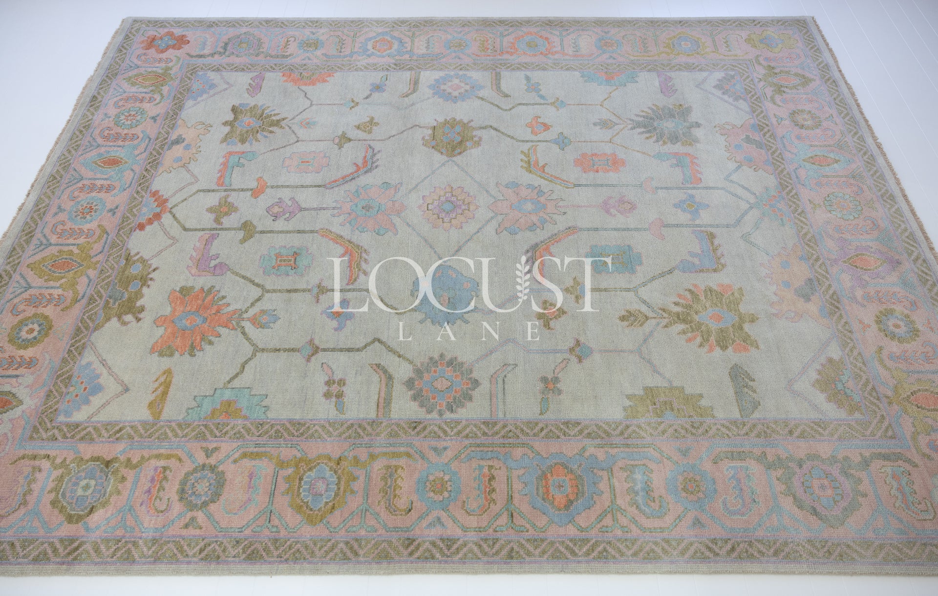 Anabel Modern Oushak Rug Locust Lane Rugs