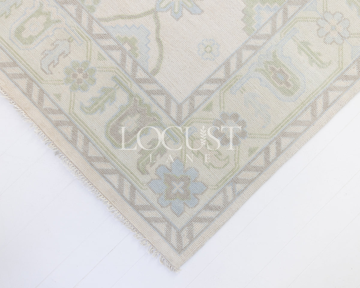Pearl Color Rug Pearl Modern Oushak Rug – Locust Lane Rugs