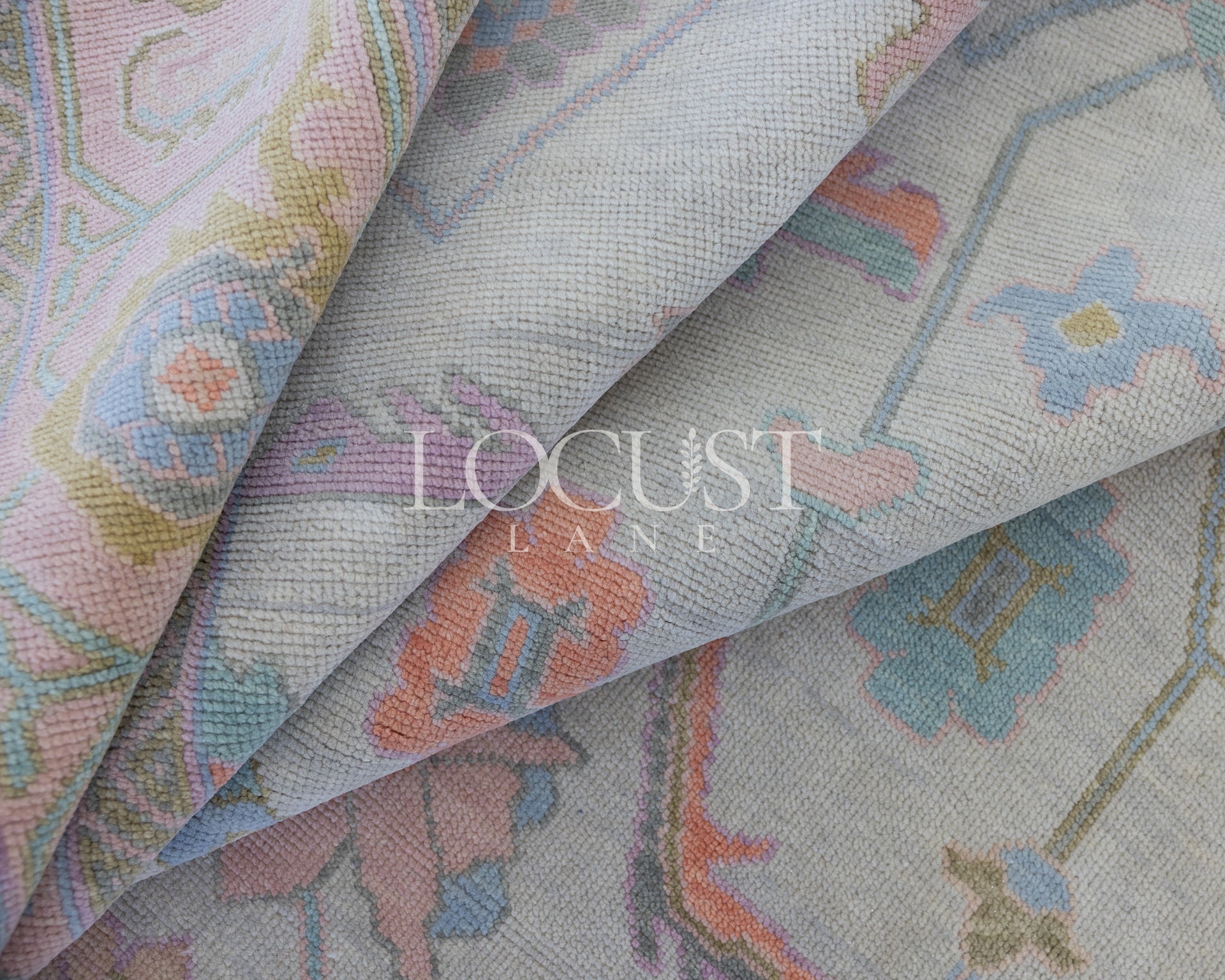Anabel Modern Oushak Rug Locust Lane Rugs