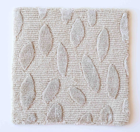 Jane in Champagne Silk Rug Sample