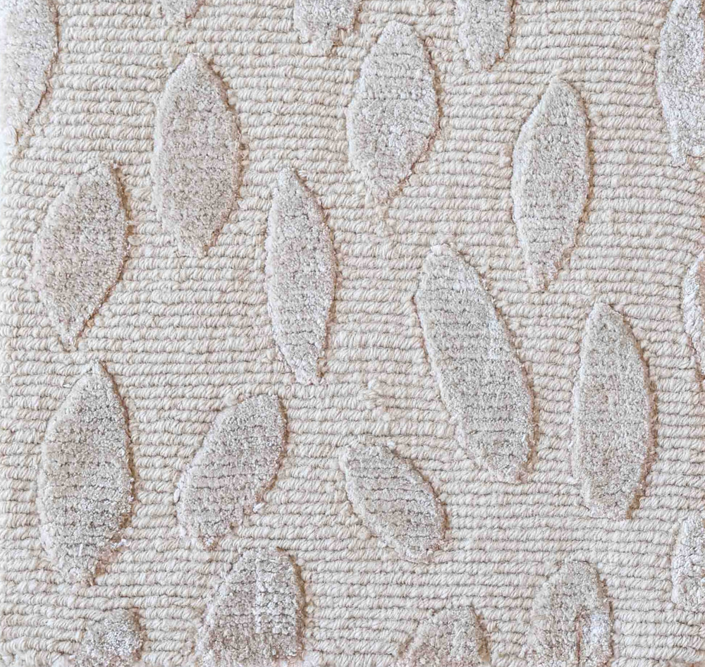 Jane in Champagne Silk Hancrafted Rug