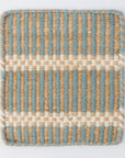 Sea Blue Wool Jute & Wool Combo Rug
