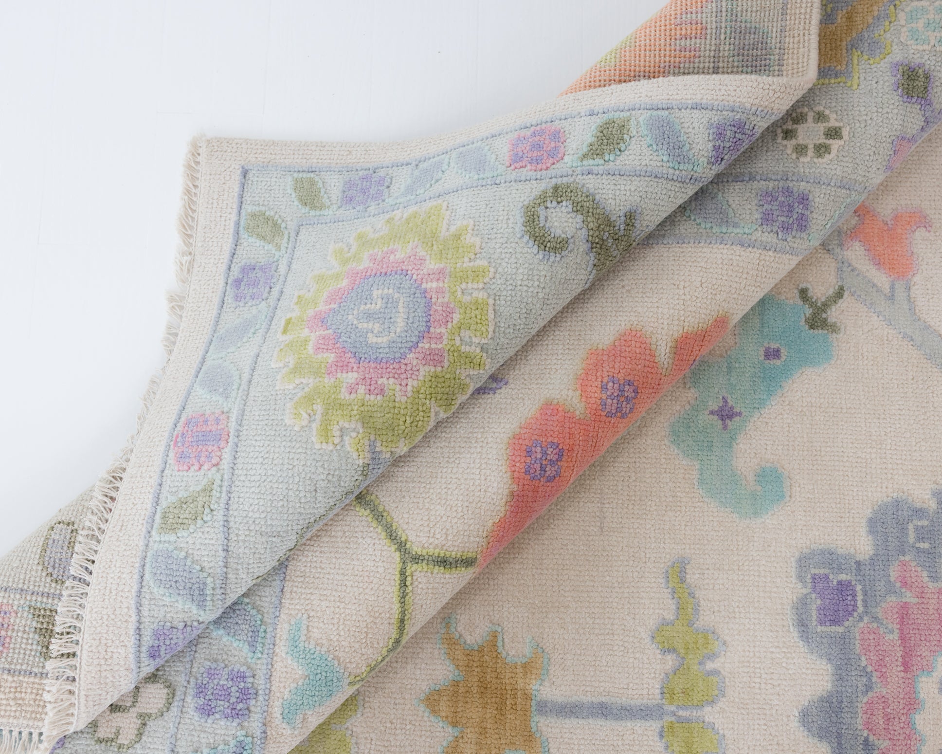 Inez Modern Oushak Rug (ready to ship) – Locust Lane Rugs