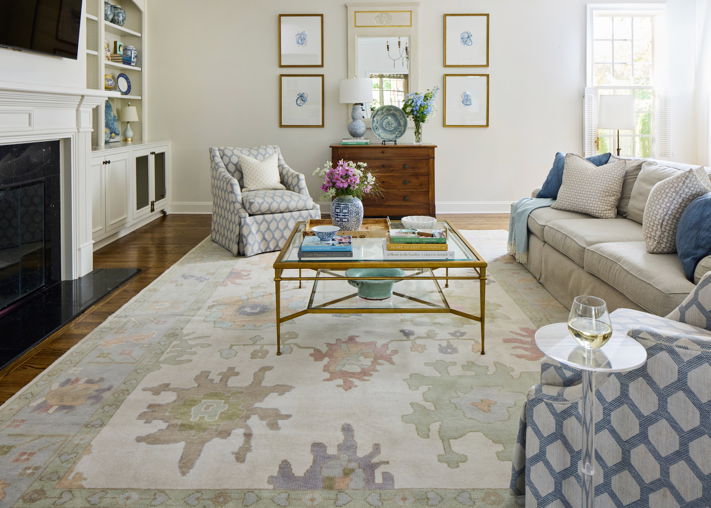 Nellie Modern Oushak Rug (ready to ship)