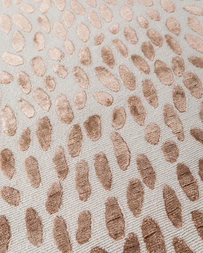 Jane in Tobacco Silk Handcrafted Rug