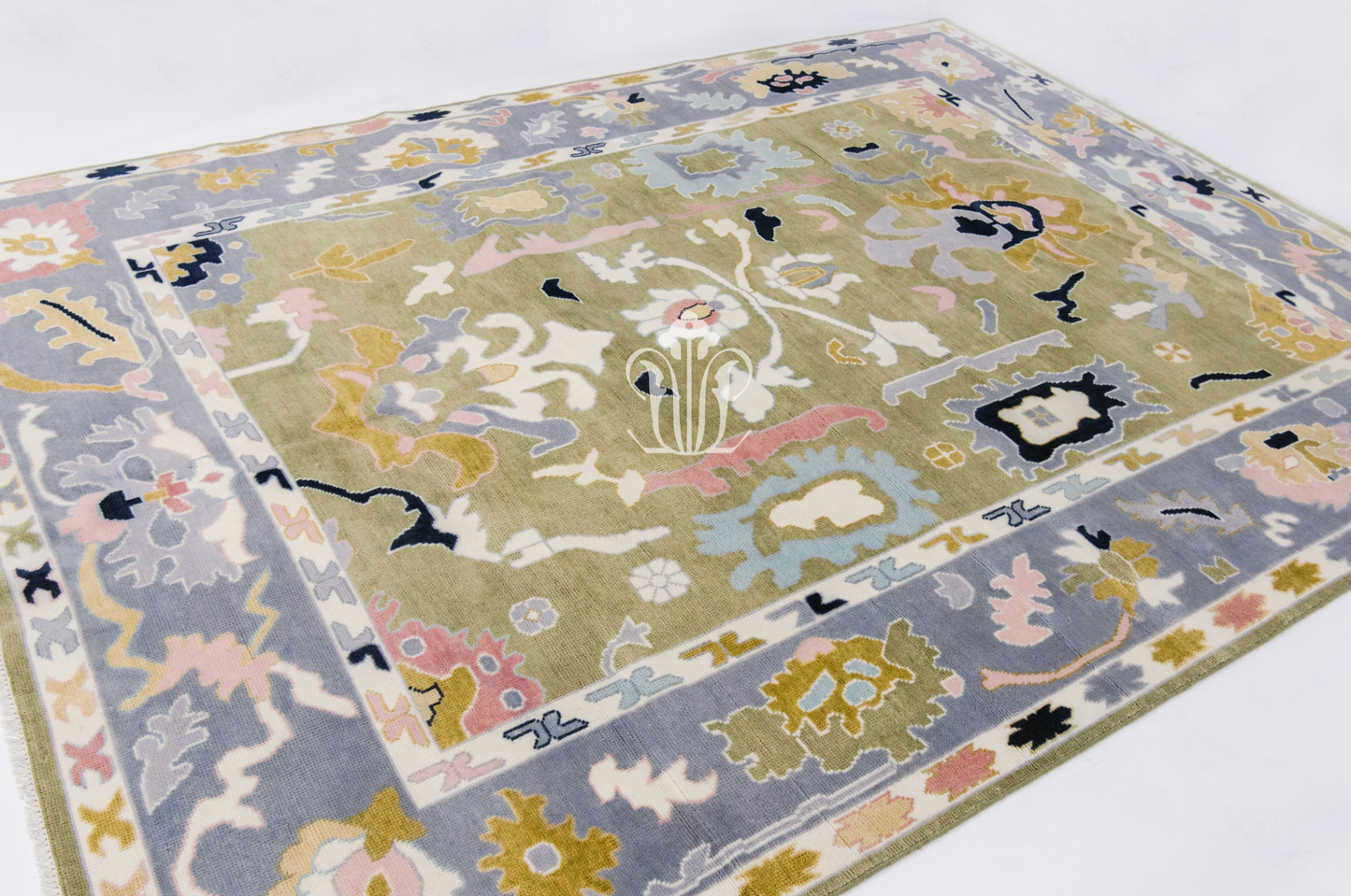 Penny Modern Oushak Rug