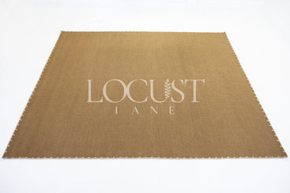 Weathered Oak Flatweave Dhurrie Rug