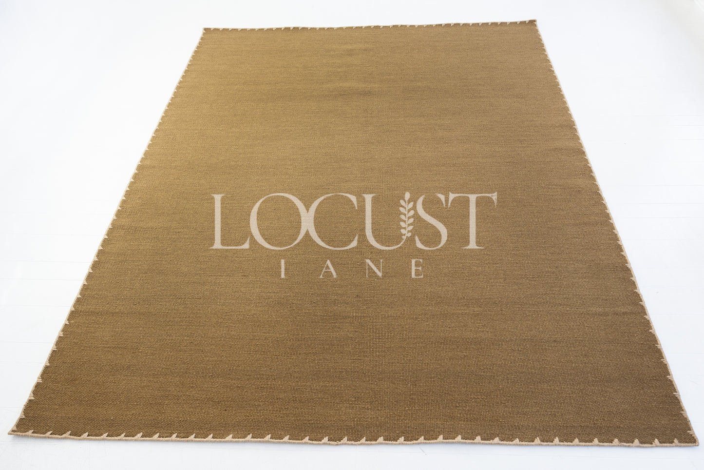 Weathered Oak Flatweave Dhurrie Rug