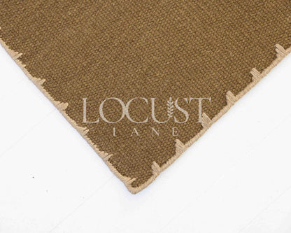 Weathered Oak Flatweave Dhurrie Rug