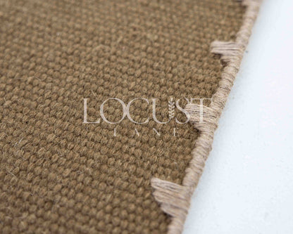 Weathered Oak Flatweave Dhurrie Rug