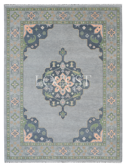 Olivia Modern Oushak Rug (ready to ship)