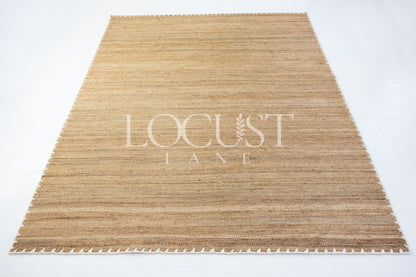 Wicker Flatweave Dhurrie Rug