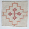 French Rose Flatweave Rug Sample