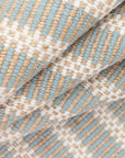 Sea Blue Jute & Wool Combo Rug (in stock)
