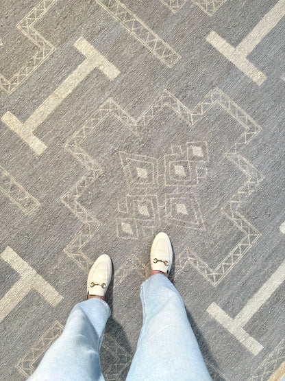 Marin Hand Knotted Sumak Rug (ready to ship)
