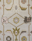 Olive Modern Oushak Rug