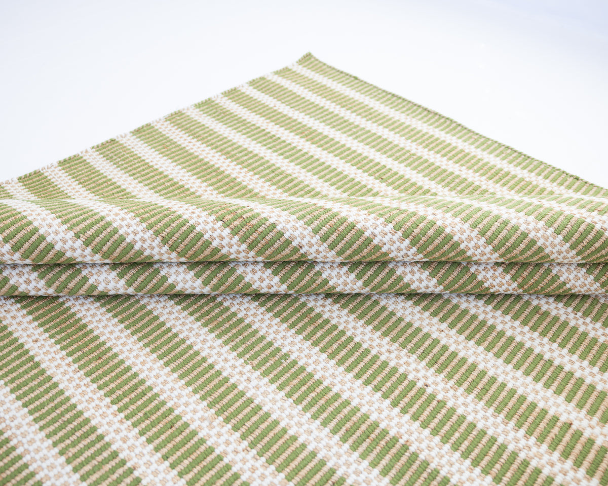 Pea Green Jute & Wool Rug | Handwoven Natural Flatweave | Locust Lane Rugs