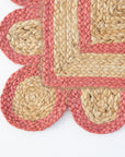 Poppy Scalloped Jute Rug