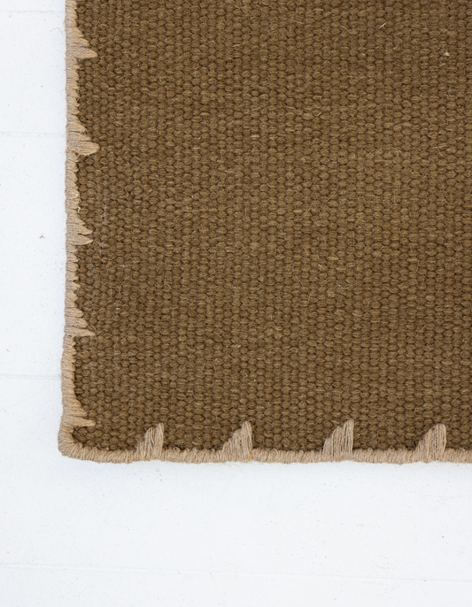 Weathered Oak Flatweave Dhurrie Rug