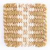 Ochre Jute & Wool Combo Rug Sample