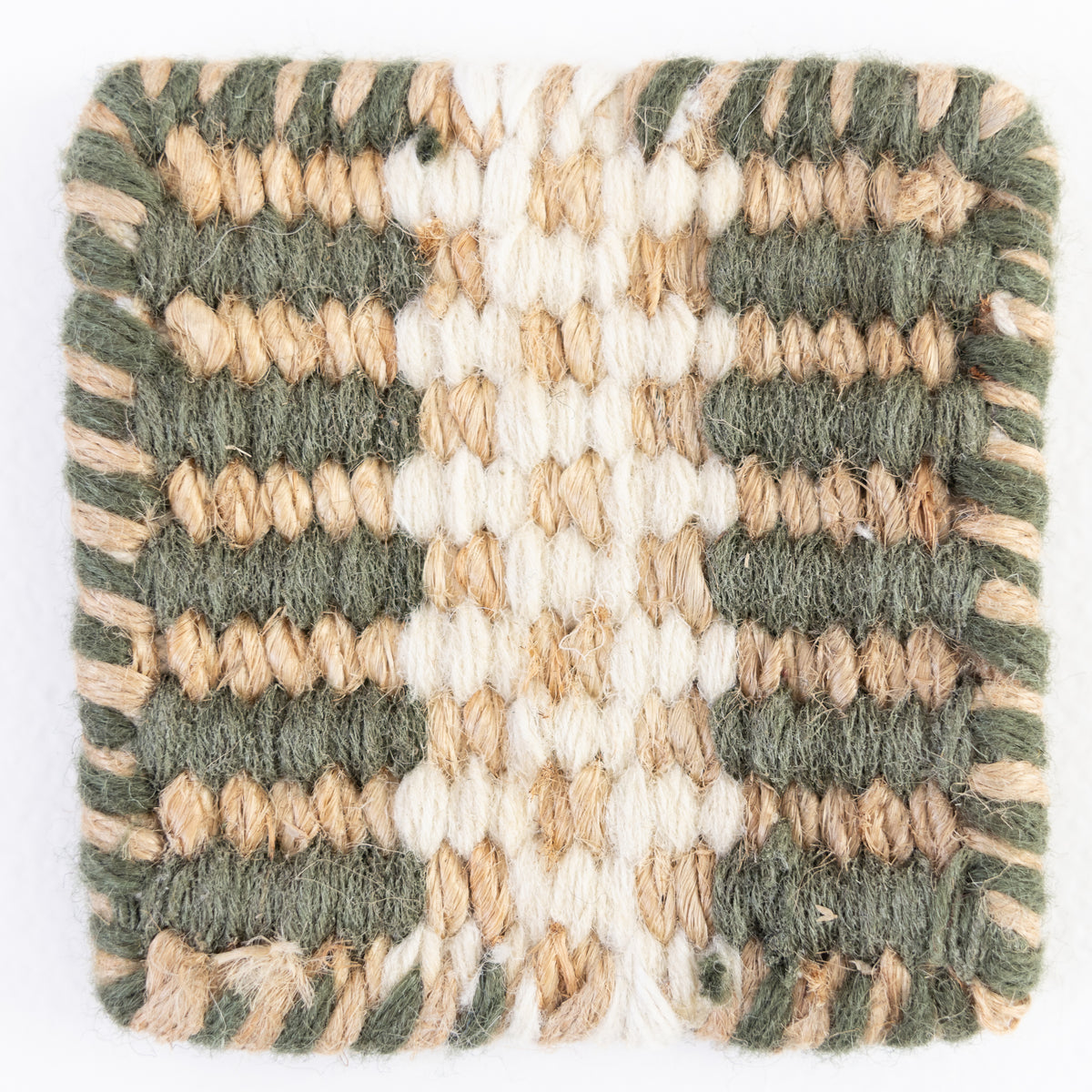 Wool Rug Samples Hs Code Holiday Green Jute & Wool Combo Rug Sample – Locust Lane Rugs