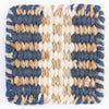 Navy Jute & Wool Combo Rug Sample