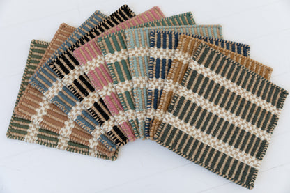 Black Jute & Wool Combo Rug