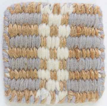 Violet Pearl Jute & Wool Combo Sample