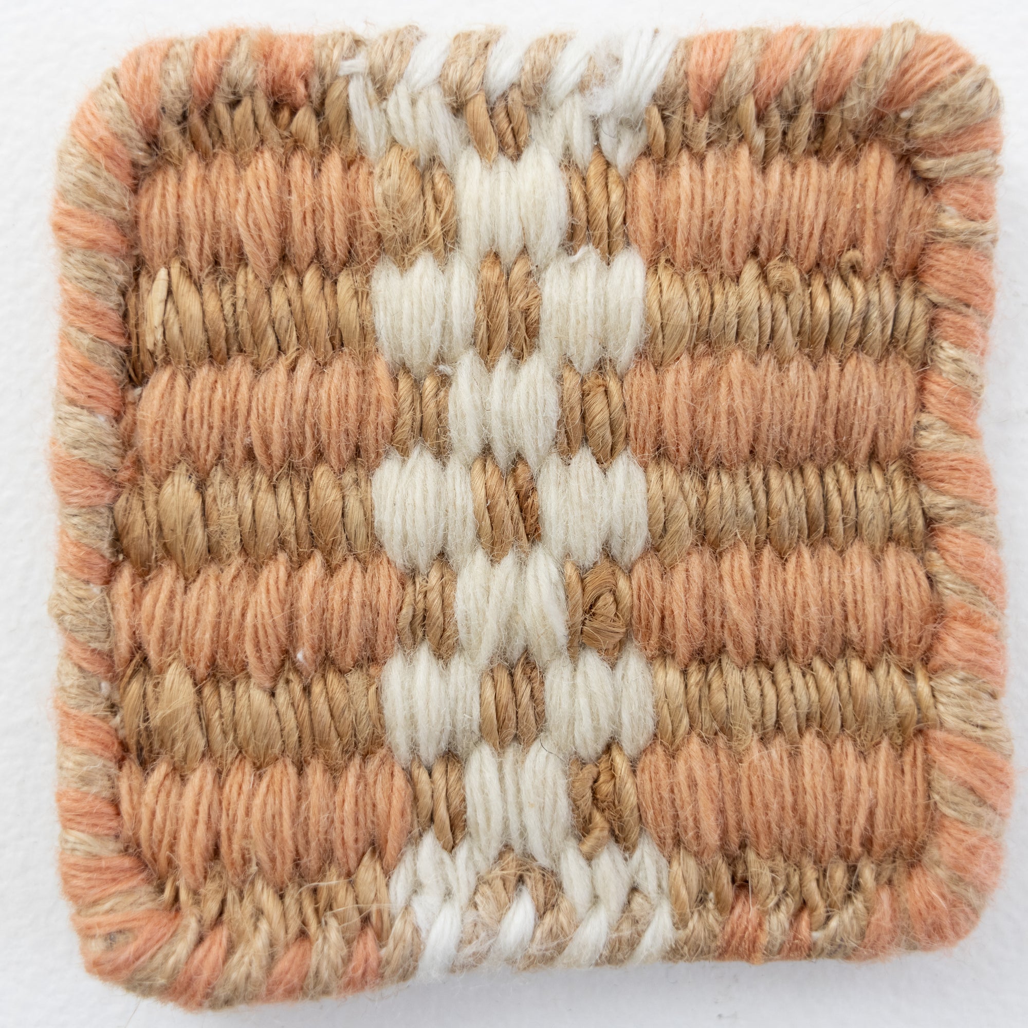 Terracotta Jute &amp; Wool Combo Rug Sample