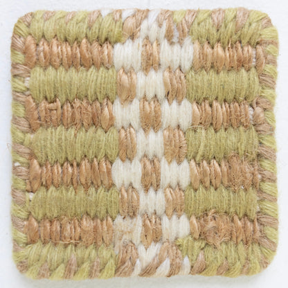Martini Olive Jute & Wool Combo Rug Sample